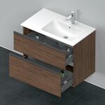 Duravit Waschtischunterbau D-NEO 625x810x462mm 1 Ausz. 1 Schubk. NB dkl