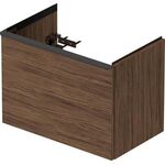 Duravit Waschtischunterbau D-NEO Compact 1 Auszug 440x610x372mm nussbaum dunkel