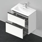 Duravit Waschtischunterbau D-NEO Compact 1 Ausz. 1 Schubk. 625x610x372mm we matt