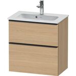 Duravit Waschtischunterbau D-NEO Compact 1 Ausz. 1 Schubk. 625x610x372mm Ei natu