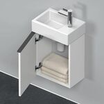 Duravit Waschtischunterbau D-NEO 440x364x222mm 1 Tür Türanschl li we matt