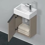 Duravit Waschtischunterbau D-NEO 440x364x222mm 1 Tür Türanschl li leinen
