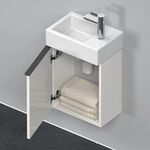 Duravit Waschtischunterbau D-NEO 440x364x222mm 1 Tür Türanschl li we hgl