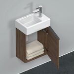Duravit Waschtischunterbau D-NEO 440x364x222mm 1 Tür Türanschl re NB dkl
