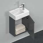 Duravit Waschtischunterbau D-NEO 440x364x222mm 1 Tür Türanschl re grap ma