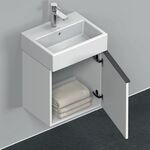 Duravit Waschtischunterbau D-NEO 440x434x322mm 1 Tür Türanschl re we matt