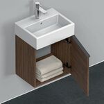 Duravit Waschtischunterbau D-NEO 440x434x322mm 1 Tür Türanschl re NB dkl