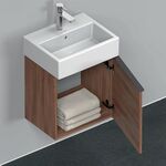 Duravit Waschtischunterbau D-NEO 440x434x322mm 1 Tür Türanschl re NB na