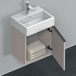Duravit Waschtischunterbau D-NEO 440x434x322mm 1 Tür Türanschl re taupe
