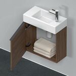 Duravit Waschtischunterbau D-NEO 440x484x222mm 1 Tür Türanschl li NB dkl