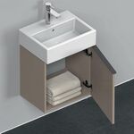 Duravit Waschtischunterbau D-NEO 440x434x322mm 1 Tür Türanschl re leinen