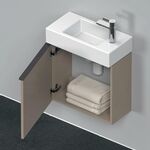 Duravit Waschtischunterbau D-NEO 440x484x222mm 1 Tür Türanschl li leinen