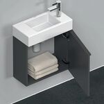 Duravit Waschtischunterbau D-NEO 440x484x222mm 1 Tür Türanschl re grap ma