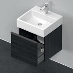 Duravit Waschtischunterbau D-NEO 1 Auszug 440x484x442mm eiche schwarz