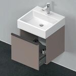 Duravit Waschtischunterbau D-NEO 1 Auszug 440x484x442mm basalt matt