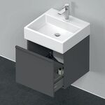 Duravit Waschtischunterbau D-NEO 1 Auszug 440x484x442mm graphit matt