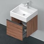 Duravit Waschtischunterbau D-NEO 1 Auszug 440x484x442mm nussbaum natur