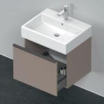 Duravit Waschtischunterbau D-NEO 1 Auszug 440x584x442mm basalt matt