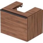 Duravit Waschtischunterbau D-NEO 1 Auszug 440x584x442mm nussbaum natur