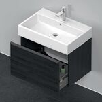 Duravit Waschtischunterbau D-NEO 1 Auszug 440x684x442mm eiche schwarz