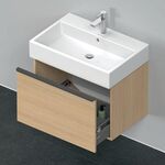 Duravit Waschtischunterbau D-NEO 1 Auszug 440x684x442mm eiche natur