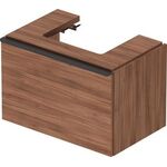 Duravit Waschtischunterbau D-NEO 1 Auszug 440x684x442mm nussbaum natur