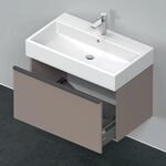 Duravit Waschtischunterbau D-NEO 1 Auszug 440x784x442mm basalt matt