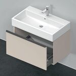 Duravit Waschtischunterbau D-NEO 1 Auszug 440x784x442mm taupe