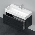 Duravit Waschtischunterbau D-NEO 1 Auszug 440x984x442mm eiche schwarz