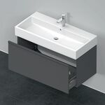 Duravit Waschtischunterbau D-NEO 1 Auszug 440x984x442mm graphit matt