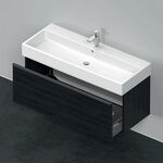 Duravit Waschtischunterbau D-NEO 1 Auszug 440x1184x442mm eiche schwarz