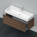 Duravit Waschtischunterbau D-NEO 1 Auszug 440x1184x442mm nussbaum dunkel