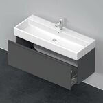 Duravit Waschtischunterbau D-NEO 1 Auszug 440x1184x442mm graphit matt