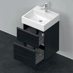 Duravit Waschtischunterbau D-NEO 1 Ausz. 1 Schubk. 625x484x442mm Ei sw