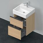 Duravit Waschtischunterbau D-NEO 1 Ausz. 1 Schubk. 625x484x442mm Ei natur