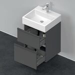 Duravit Waschtischunterbau D-NEO 1 Ausz. 1 Schubk. 625x484x442mm grap ma
