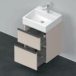 Duravit Waschtischunterbau D-NEO 1 Ausz. 1 Schubk. 625x484x442mm taupe