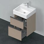 Duravit Waschtischunterbau D-NEO 1 Ausz. 1 Schubk. 625x484x442mm leinen