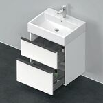 Duravit Waschtischunterbau D-NEO 1 Ausz. 1 Schubk. 625x584x442mm we matt