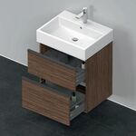 Duravit Waschtischunterbau D-NEO 1 Ausz. 1 Schubk. 625x584x442mm NB dkl