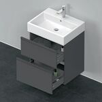 Duravit Waschtischunterbau D-NEO 1 Ausz. 1 Schubk. 625x584x442mm grap ma