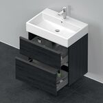 Duravit Waschtischunterbau D-NEO 1 Ausz. 1 Schubk. 625x684x442mm Ei sw
