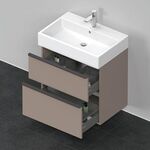 Duravit Waschtischunterbau D-NEO 1 Ausz. 1 Schubk. 625x684x442mm bas matt