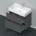 Duravit Waschtischunterbau D-NEO 1 Ausz. 1 Schubk. 625x784x442mm grap ma