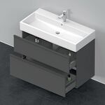 Duravit Waschtischunterbau D-NEO 1 Ausz. 1 Schubk. 625x984x442mm grap ma