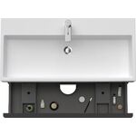 Duravit Waschtischunterbau D-NEO 1 Ausz. 1 Schubk. 625x984x442mm taupe