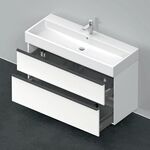 Duravit Waschtischunterbau D-NEO 1 Ausz. 1 Schubk. 625x1184x442mm we matt