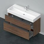 Duravit Waschtischunterbau D-NEO 1 Ausz. 1 Schubk. 625x1184x442mm NB dkl