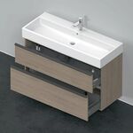 Duravit Waschtischunterbau D-NEO 1 Ausz. 1 Schubk. 625x1184x442mm Ei Ter