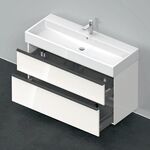 Duravit Waschtischunterbau D-NEO 1 Ausz. 1 Schubk. 625x1184x442mm we hgl